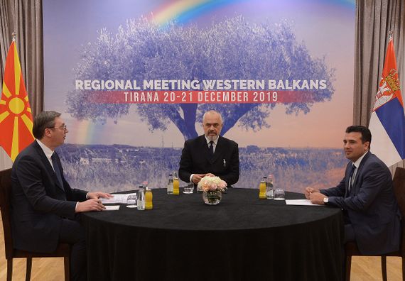 Председник Вучић на састанку лидера Западног Балкана у Тирани