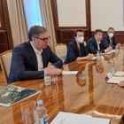 Predsednik Vučić sastao se sa predstavnicima kompanije Ziđin