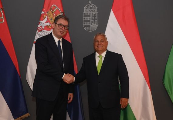 Председник Вучић у посети Будимпешти