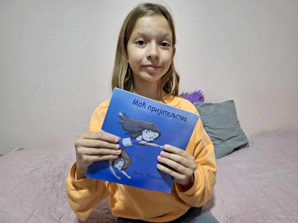 Desetogodišnja Mila iz Niša napisala prvi roman