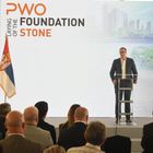 Predsednik Vučić prisustvovao svečanoj ceremoniji polaganja kamena temeljca za izgradnju nove fabrike kompanije "PWO Group"