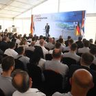 Председник Вучић присуствовао свечаној церемонији полагања камена темељца за изградњу нове фабрике компаније "PWО Group"