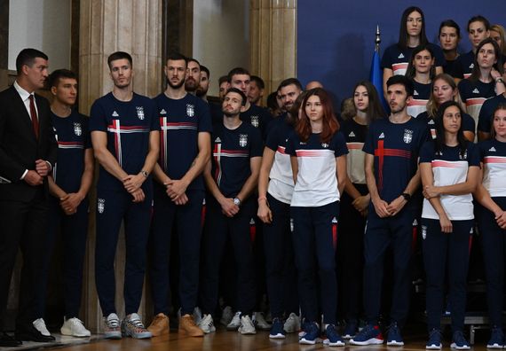 Пријем за спортисте и чланове олимпијског тима Србије