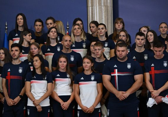 Пријем за спортисте и чланове олимпијског тима Србије
