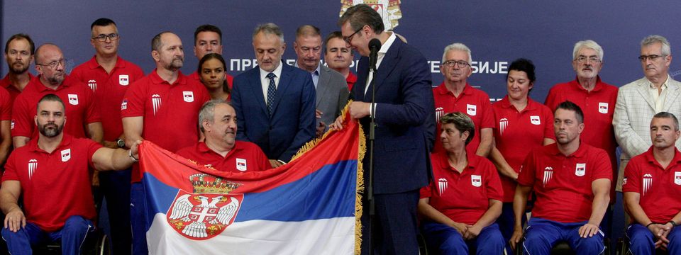 Prijem za sportiste i članove Paraolimpijskog tima Srbije