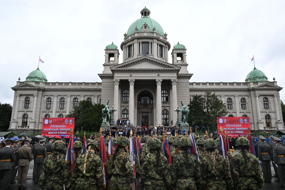 Свечаност поводом промоције најмлађих официра Војске Србије