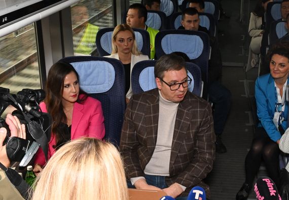 Predsednik Vučić obišao završne radove na staničnoj zgradi Železničke stanice Subotica