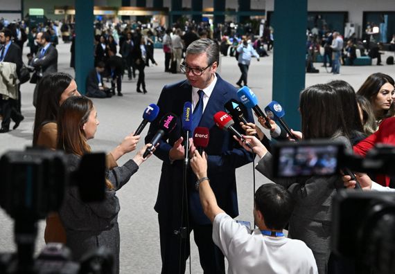 Predsednik Vučić učestvovao na Samitu o klimatskim promenama – COP29