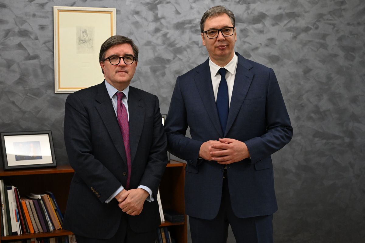 Predsednik Vučić u poseti Briselu