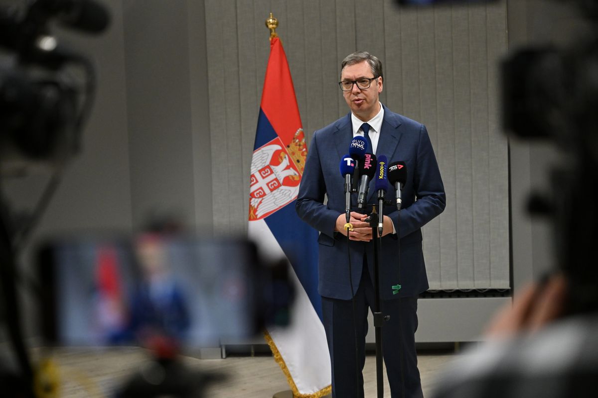 Predsednik Vučić u poseti Briselu